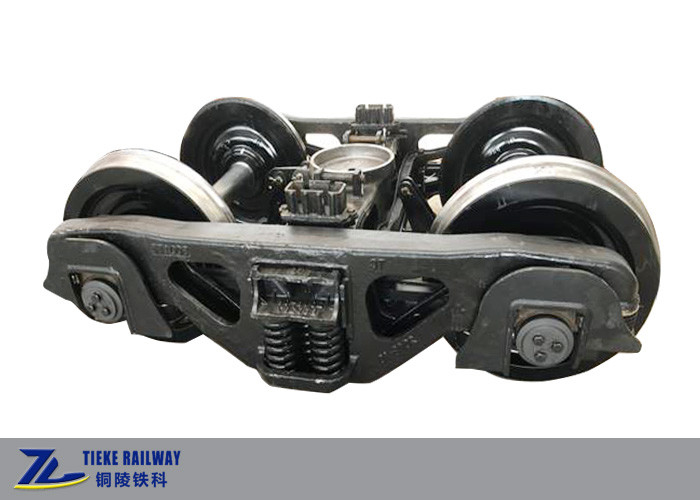 1067mm Kapsbreite Bogie Güterwagen Bogie 20 Tonnen Belastung 80m Kleiner Kurvenradius