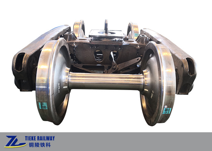 1000 mm Bahnbreit Bogie Schwere Last Zwei Achsen Gießwagen Bogie 60 Tonnen / 70 Tonnen