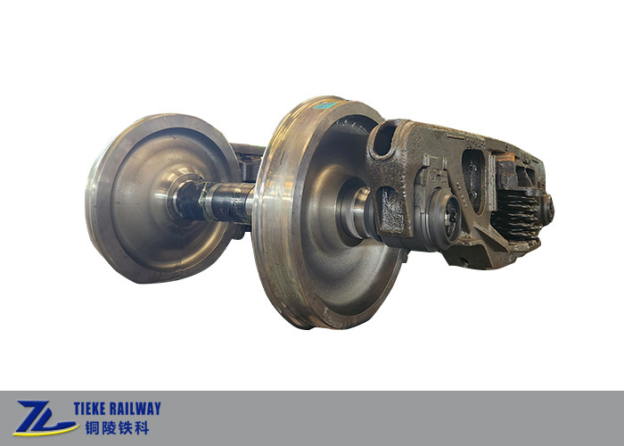 1000 mm Bahnbreit Bogie Schwere Last Zwei Achsen Gießwagen Bogie 60 Tonnen / 70 Tonnen