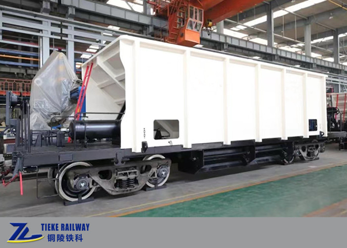 1000 mm Meter Spannweite Eisenbahn Ballast Hopper Wagon Bezahllast 40T Kapazität 25 Kubikmeter