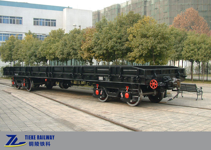 Niedriger Boden-genehmigte Bahnfracht-Lastwagen 80km/H UIC für 1435mm Messgerät instandhalten Schiene