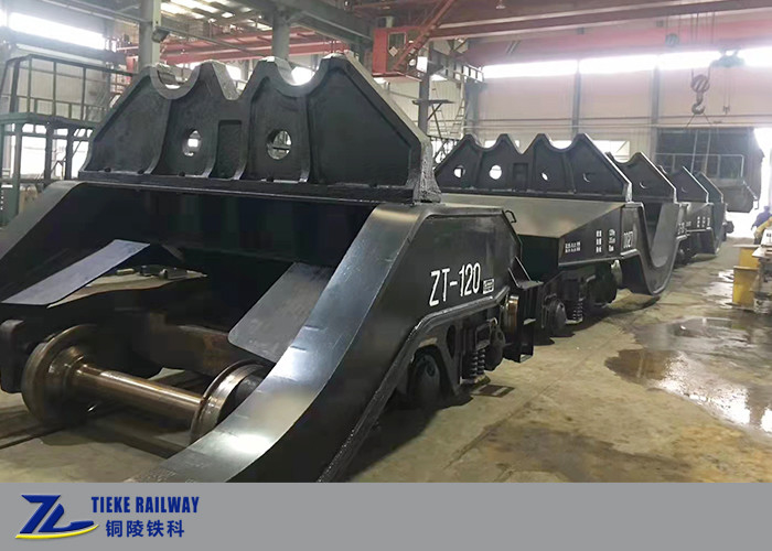 120 Ton Hot Metal Ladle Transfer Auto-langsame niedrige Kosten für Stahlerzeugung