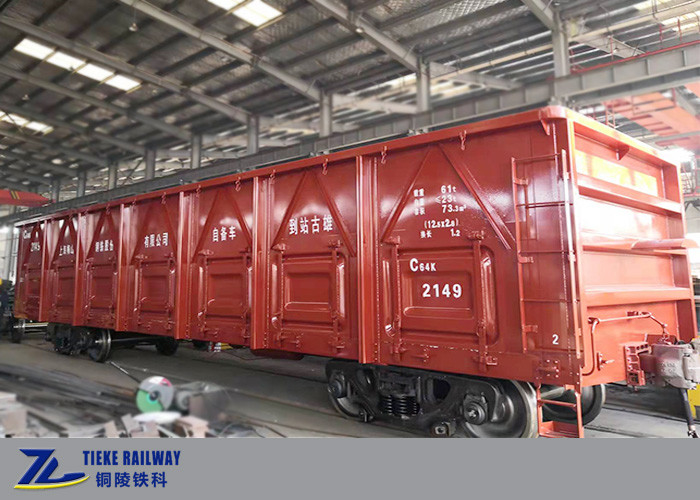 offener Bahnlastwagen der Zahlungsbelastungs-60t für gewöhnlichen Standard der Waren-UIC