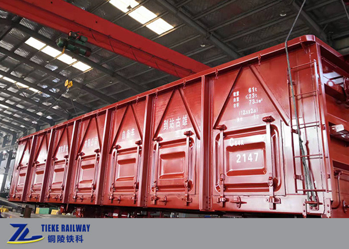 offener Bahnlastwagen der Zahlungsbelastungs-60t für gewöhnlichen Standard der Waren-UIC