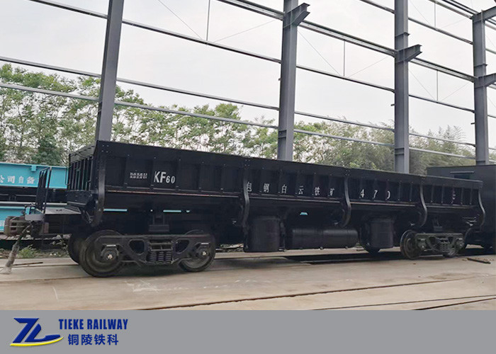 Seitenkippwagen-LKW AARE-Standardballast-Kohlen-Erz des Volumen-27m3, das 50 km/h lädt
