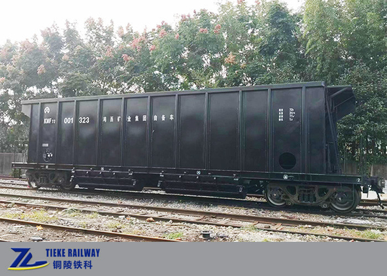 Luftentladungs-Kohle-Eisenbahnwagen mit vier unteren Entladeklappen