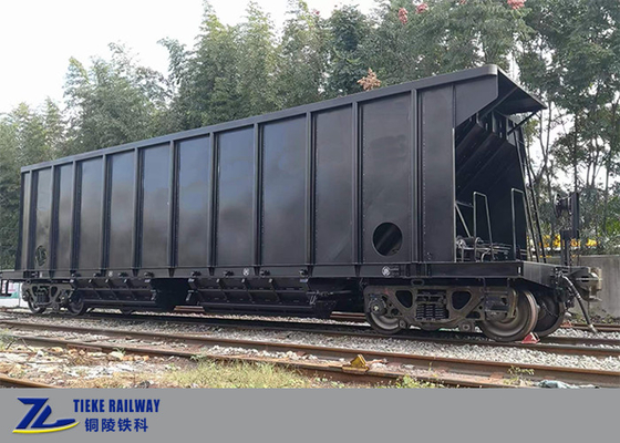 90T Schnellentladung Eisenbahn Erz Hopper Waggons 1435mm Abmessung AAR Luftbremse
