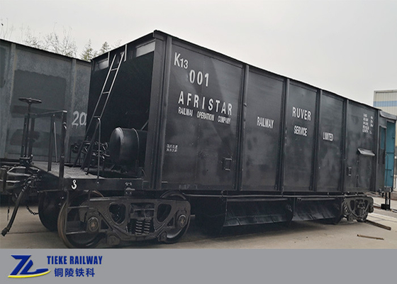 Bedeckte Eisenerz-Bahntrichter-Lastwagen 60 Tonnen laden UIC en-Standard