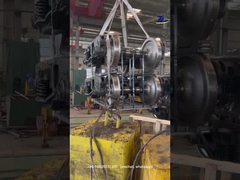 Blockwagen 25t Axle Load Meter Gauge Wagon mit hoher Last und dauerhaftem Rahmen