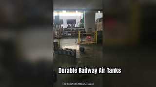 T4003 Edelstahl-Luftbehälter, Luftbehälter, Eisenbahnwaggons, Bremsteile